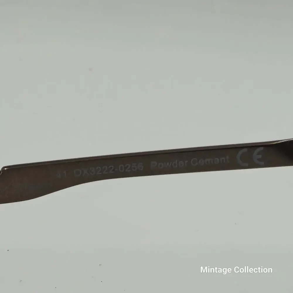 Oakley Steel Plate OX3222-0256 Powder Cement Eyeglasses Frame ONLY 56-18 141